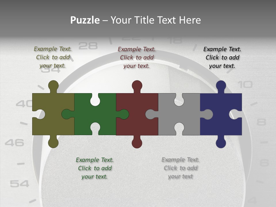 High Fidelity Tuning Console PowerPoint Template