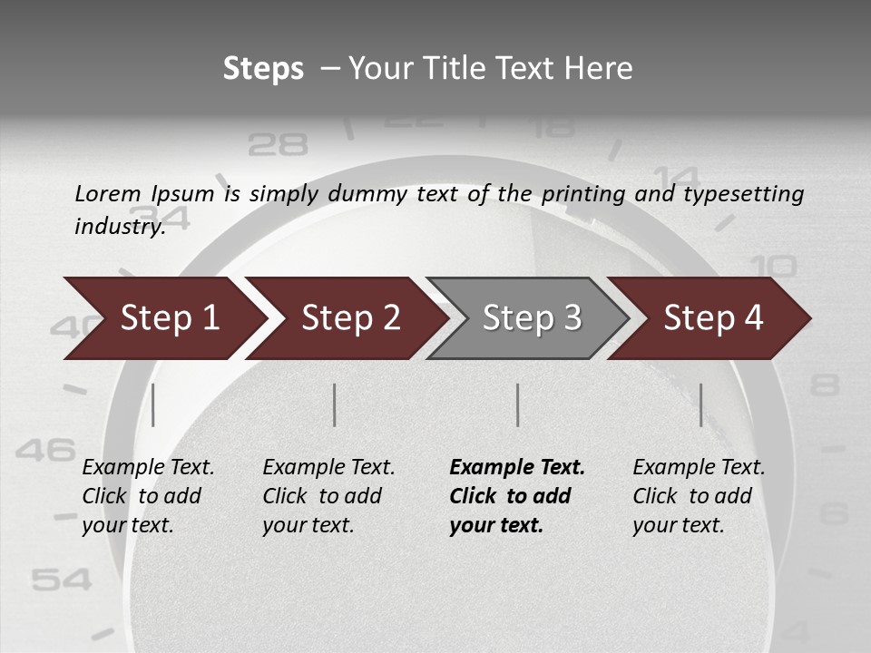 High Fidelity Tuning Console PowerPoint Template