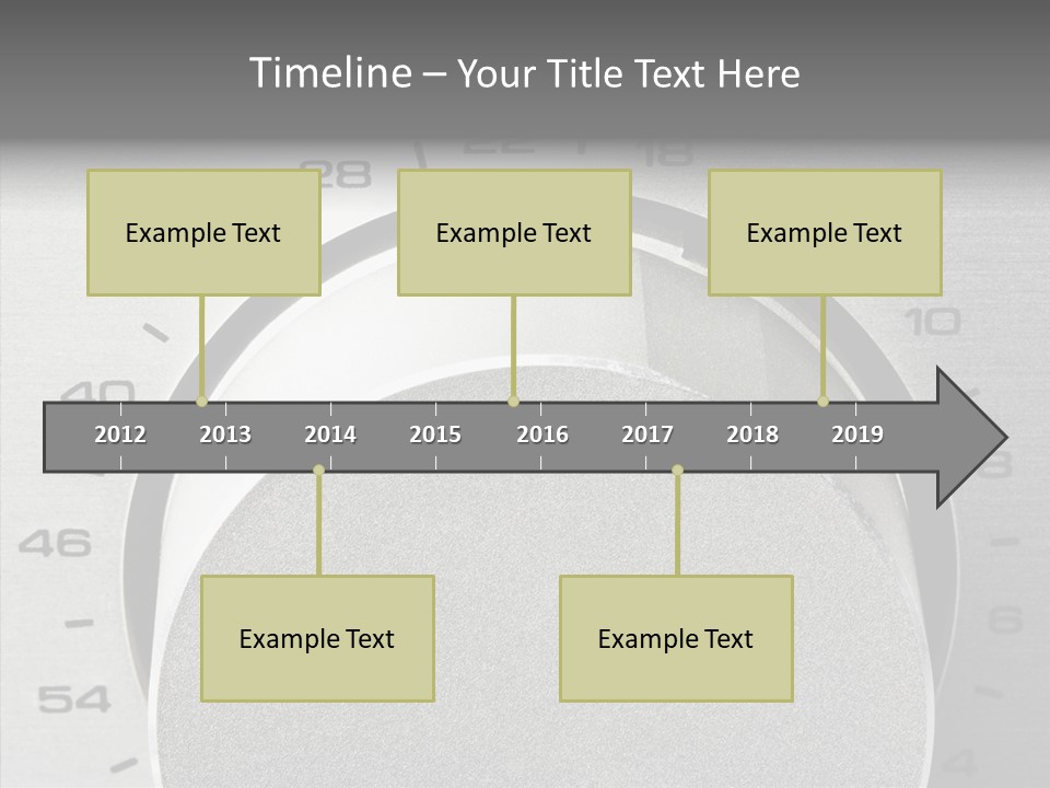 High Fidelity Tuning Console PowerPoint Template