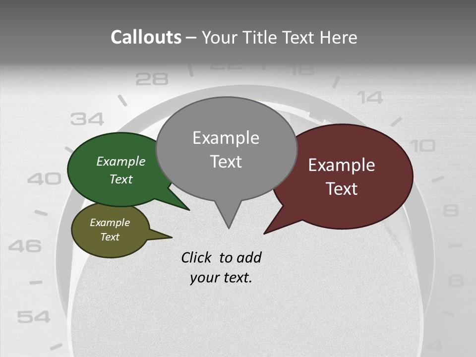 High Fidelity Tuning Console PowerPoint Template