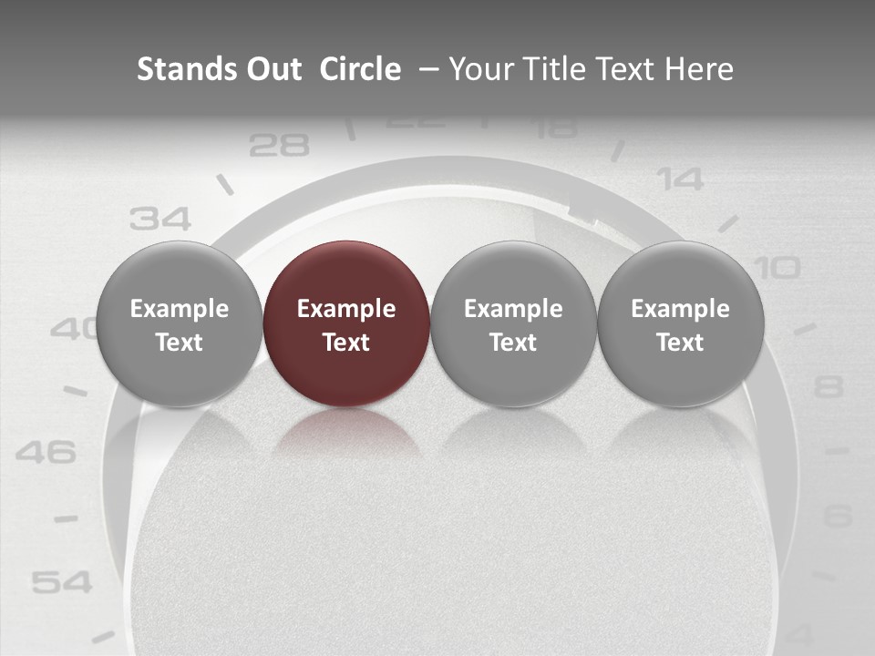 High Fidelity Tuning Console PowerPoint Template
