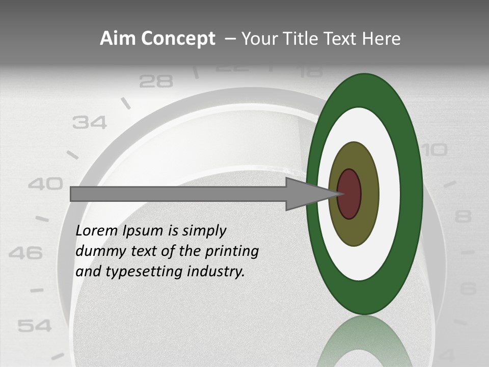 High Fidelity Tuning Console PowerPoint Template