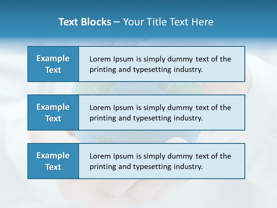 Travel Environment Trust PowerPoint Template