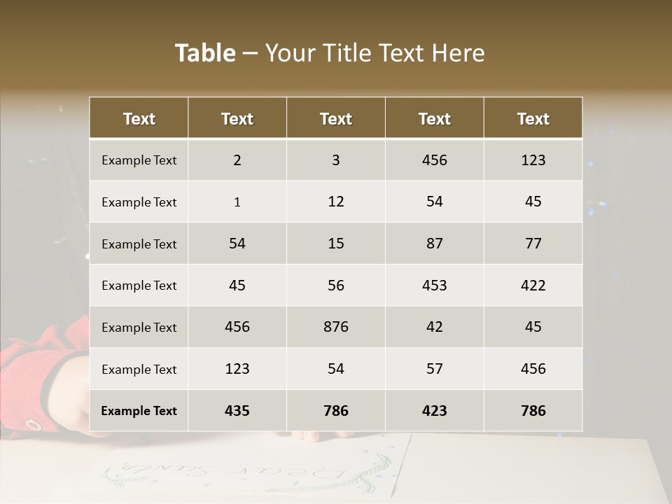 Looking Kid Bokeh PowerPoint Template