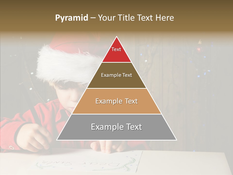 Looking Kid Bokeh PowerPoint Template