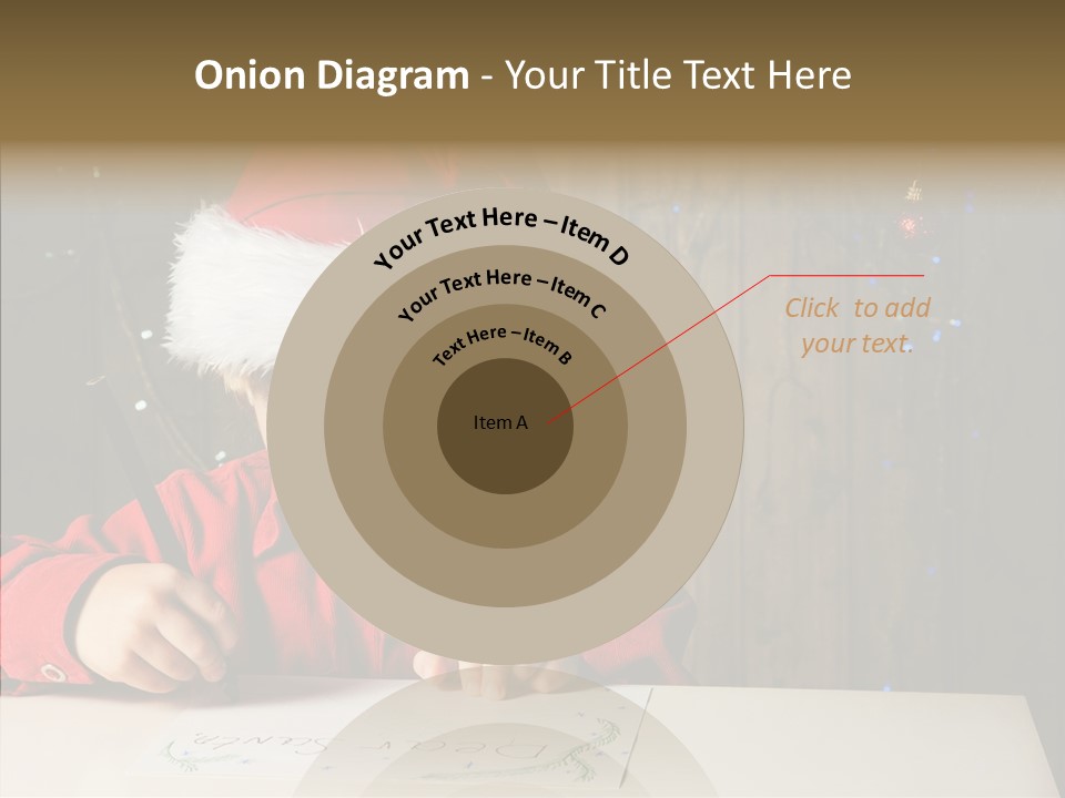 Looking Kid Bokeh PowerPoint Template