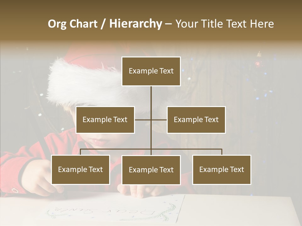 Looking Kid Bokeh PowerPoint Template