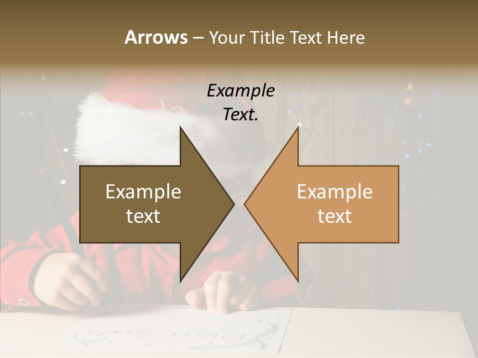 Looking Kid Bokeh PowerPoint Template