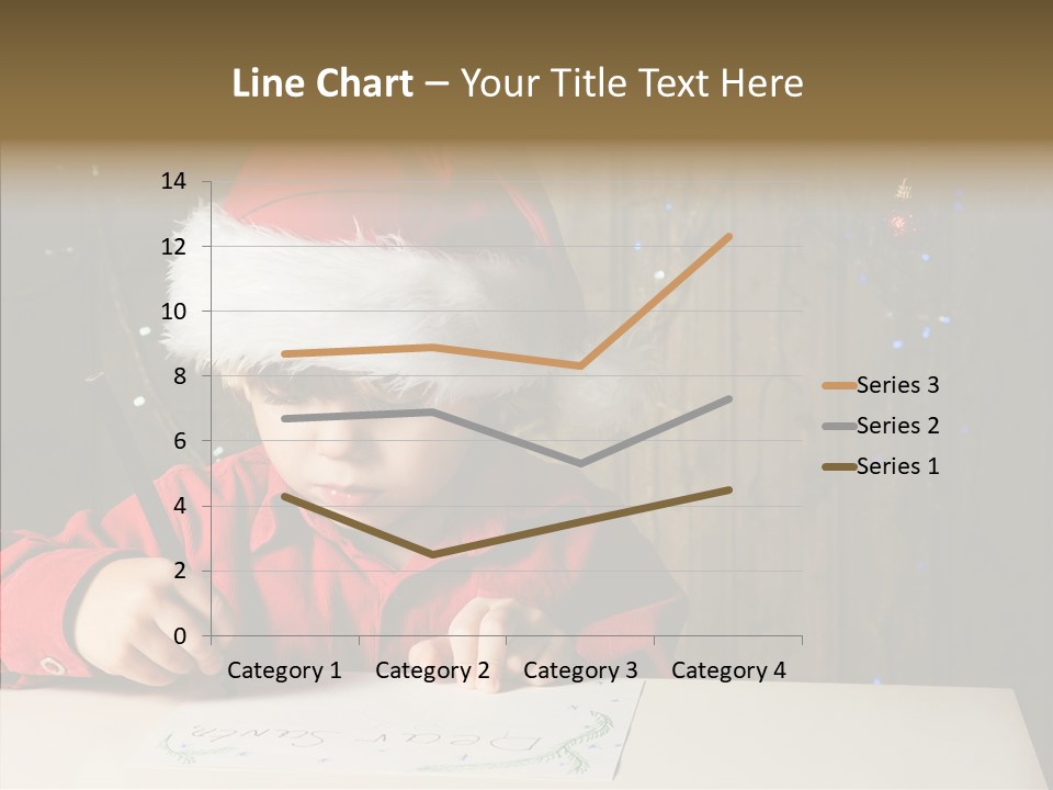 Looking Kid Bokeh PowerPoint Template
