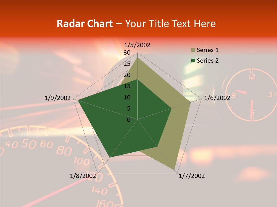 Garage Drive Road PowerPoint Template