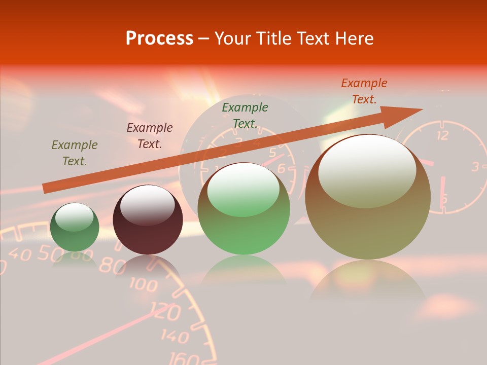 Garage Drive Road PowerPoint Template