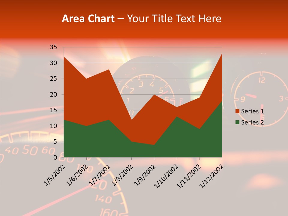 Garage Drive Road PowerPoint Template