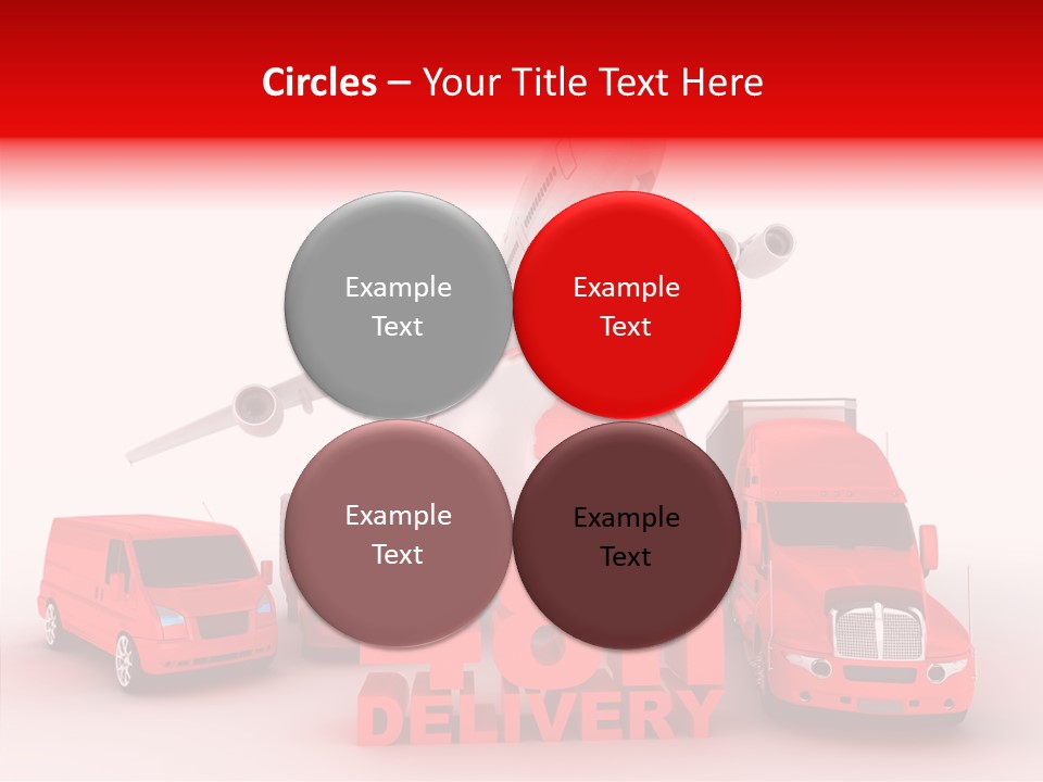 Truck Industry Planet PowerPoint Template