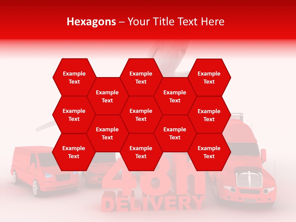 Truck Industry Planet PowerPoint Template