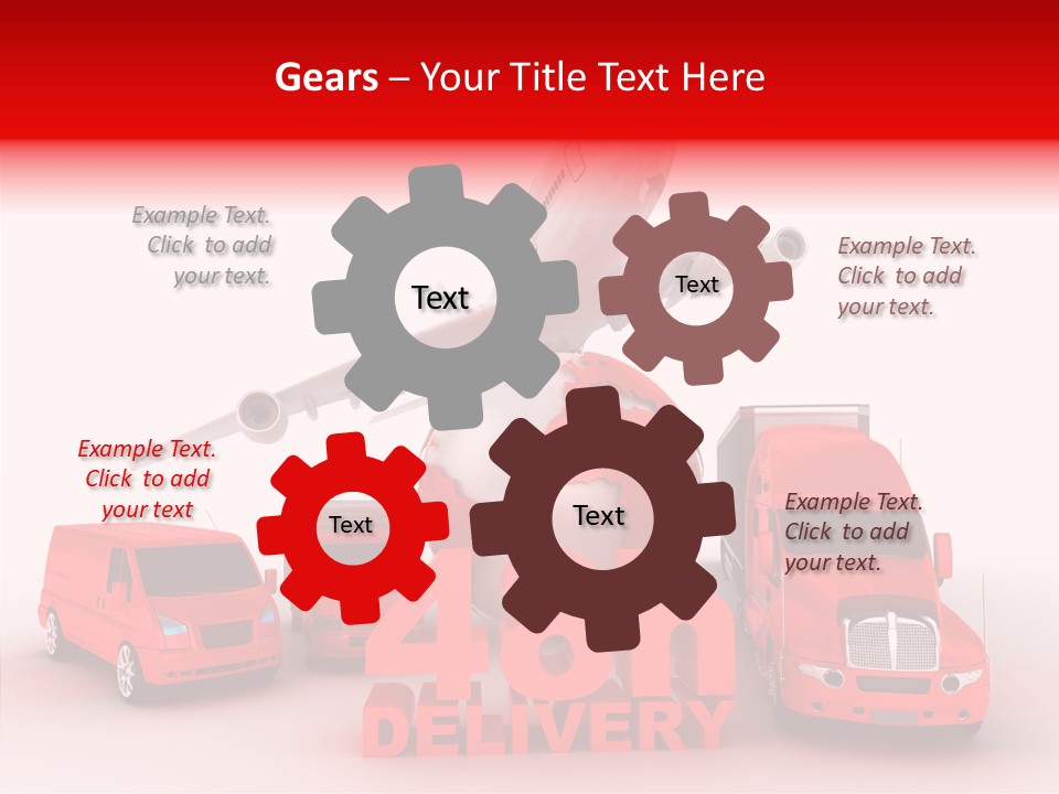 Truck Industry Planet PowerPoint Template