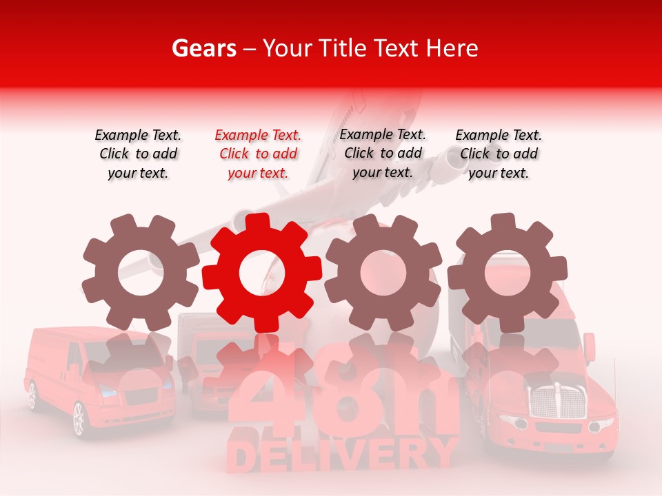 Truck Industry Planet PowerPoint Template