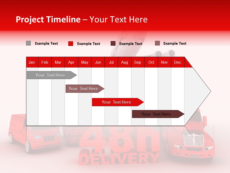 Truck Industry Planet PowerPoint Template