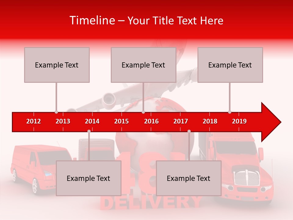 Truck Industry Planet PowerPoint Template