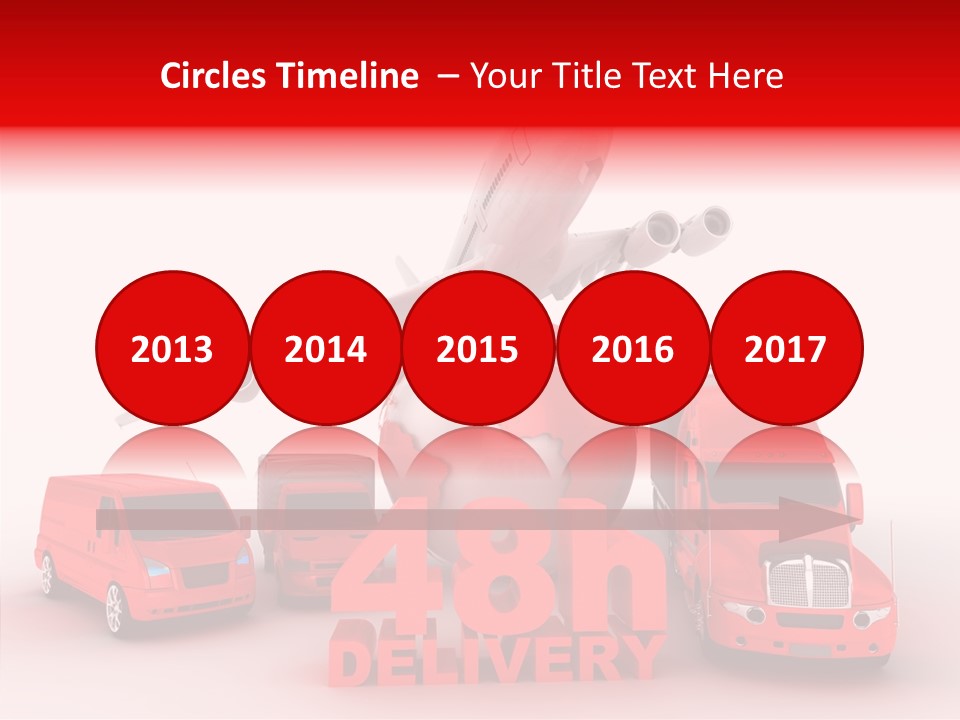 Truck Industry Planet PowerPoint Template