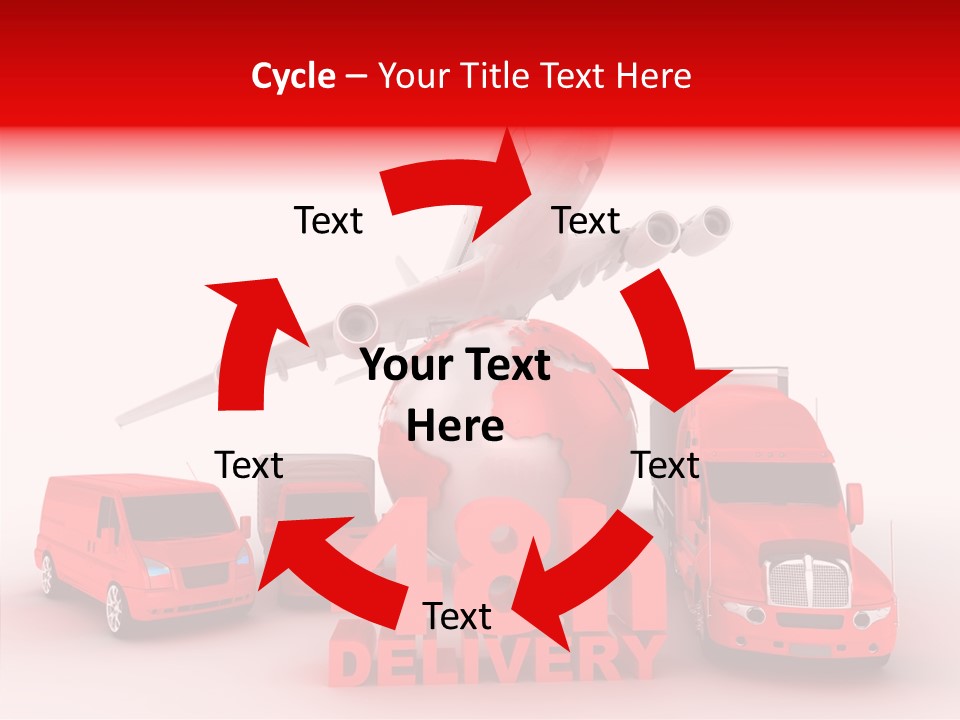 Truck Industry Planet PowerPoint Template