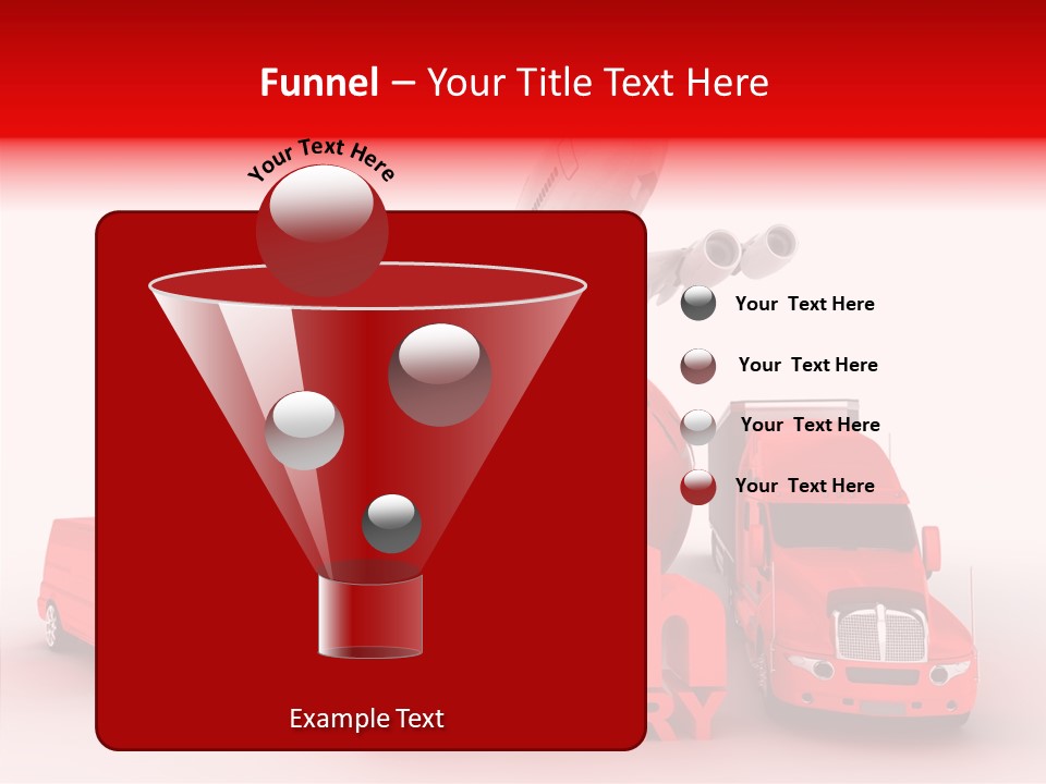 Truck Industry Planet PowerPoint Template