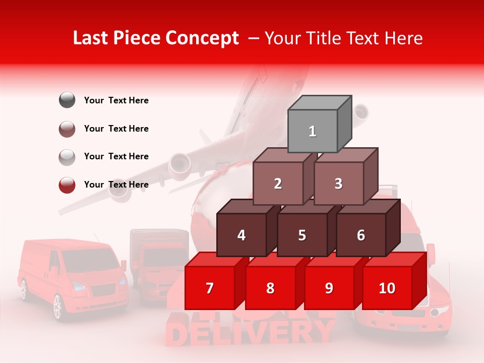 Truck Industry Planet PowerPoint Template