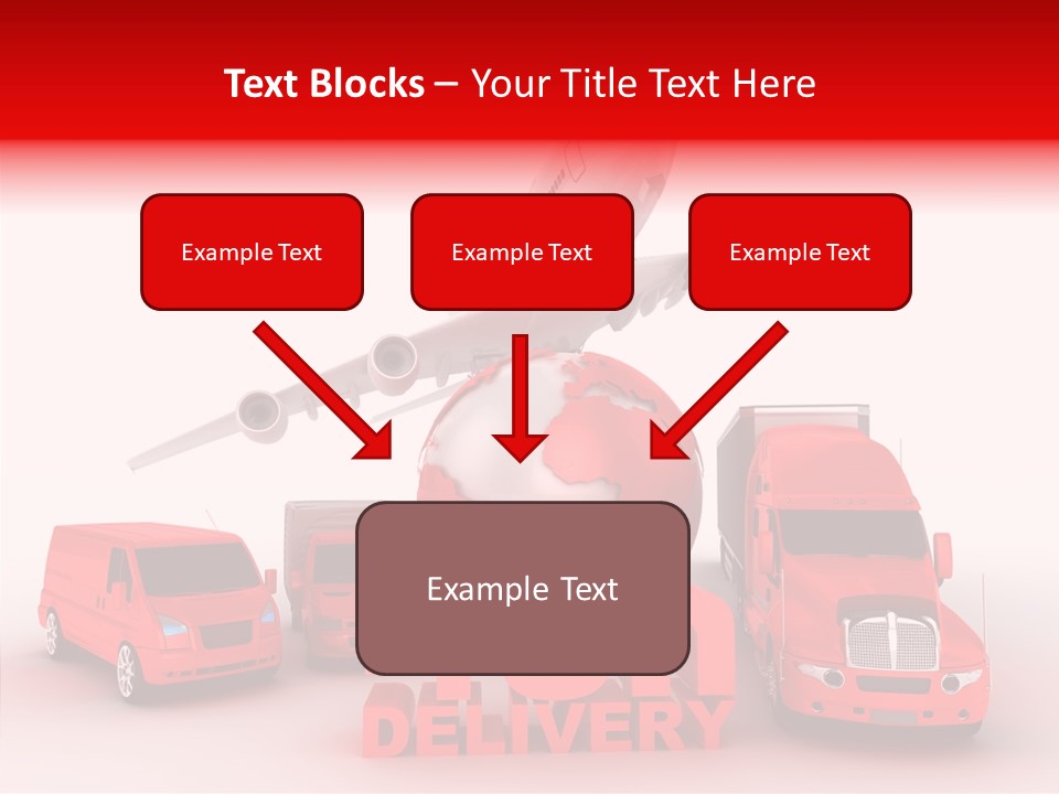Truck Industry Planet PowerPoint Template