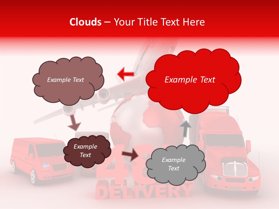Truck Industry Planet PowerPoint Template