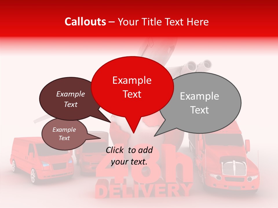 Truck Industry Planet PowerPoint Template
