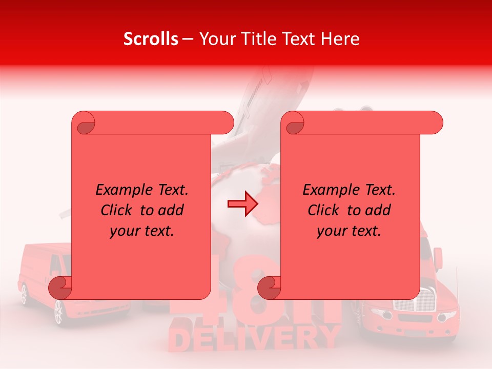 Truck Industry Planet PowerPoint Template