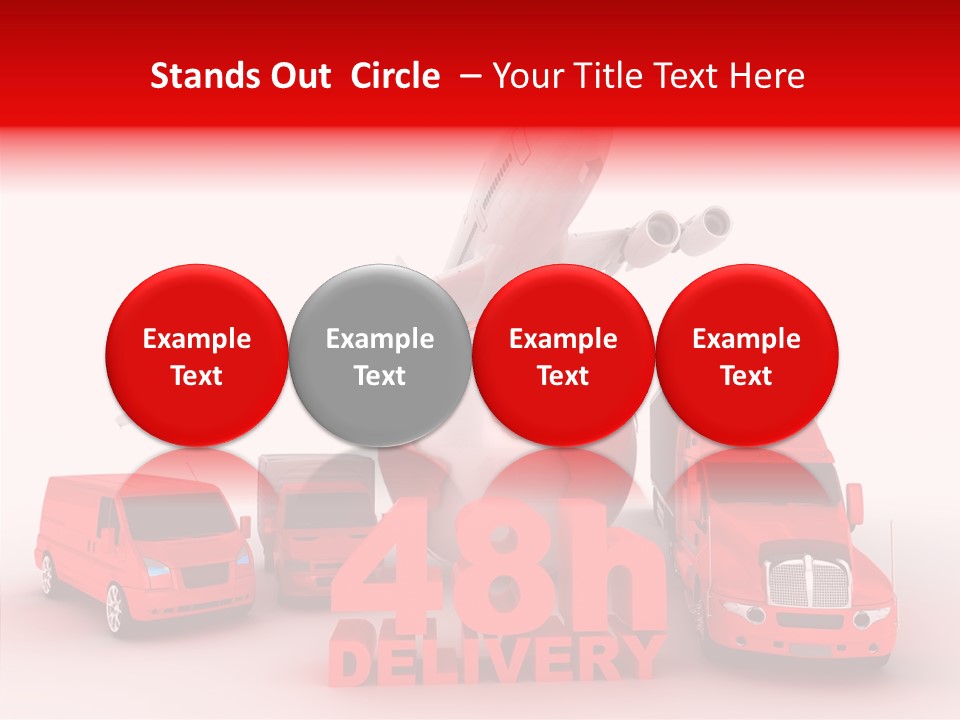 Truck Industry Planet PowerPoint Template