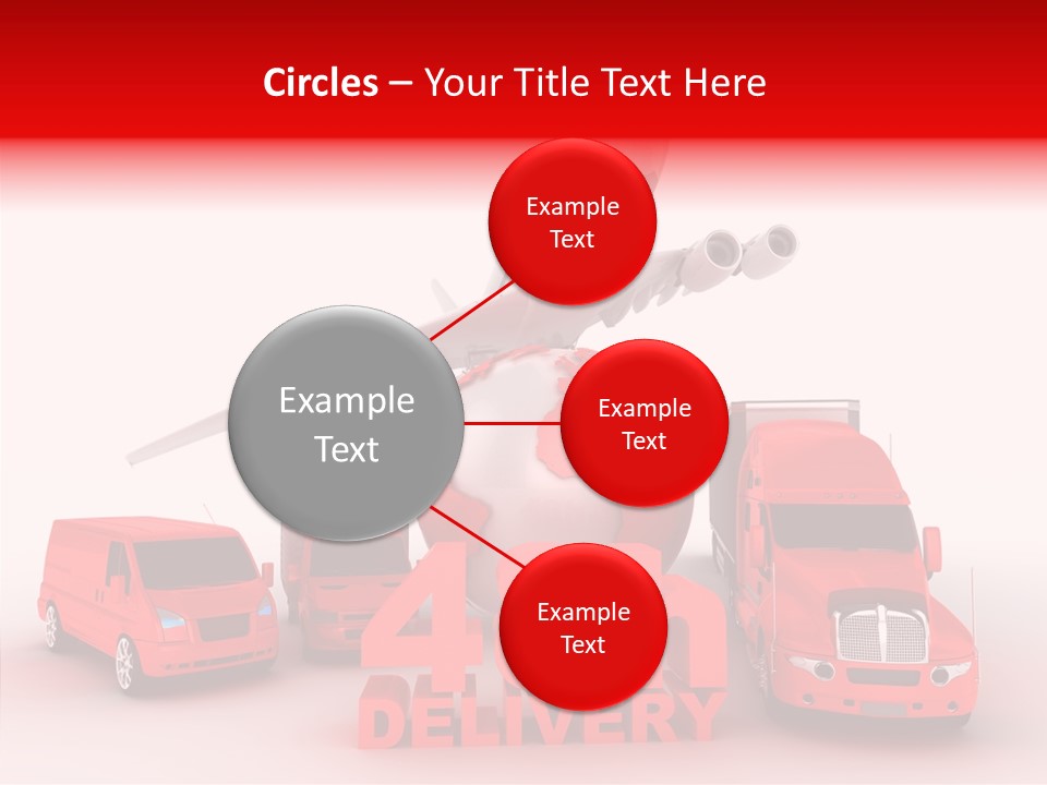 Truck Industry Planet PowerPoint Template