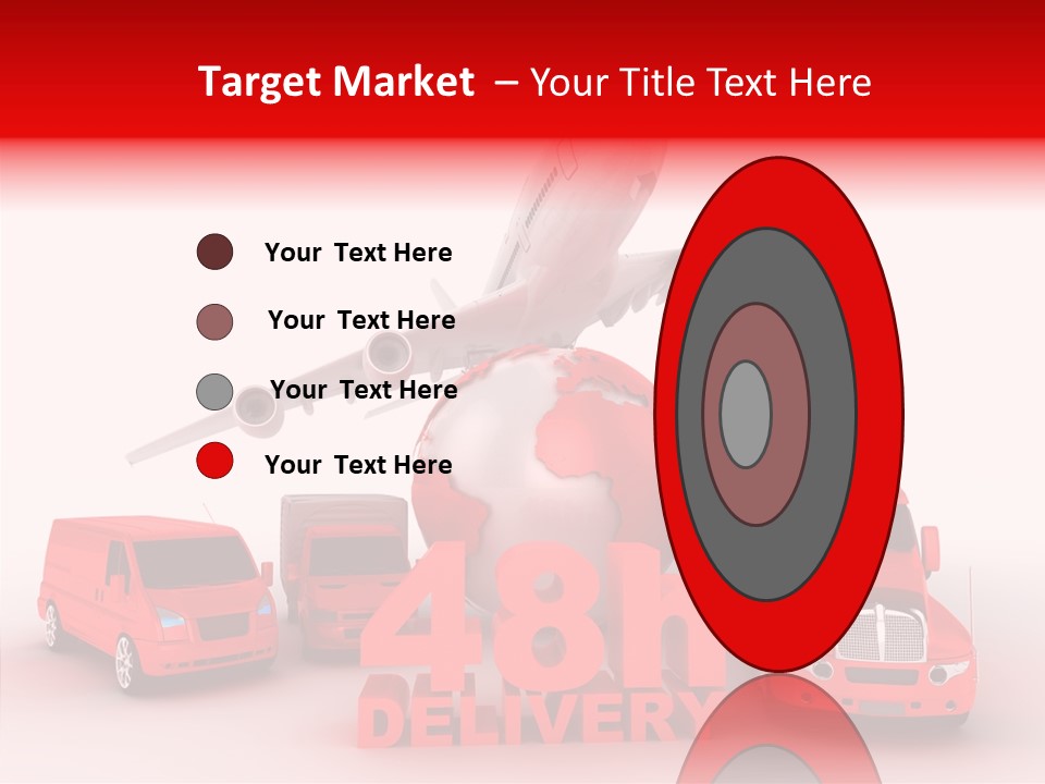 Truck Industry Planet PowerPoint Template