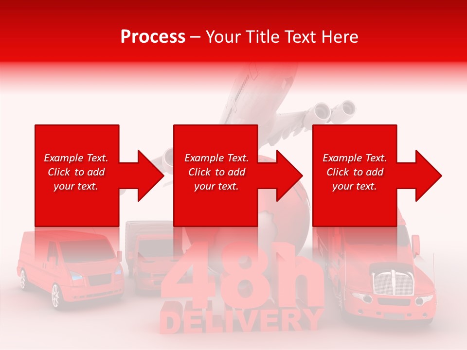 Truck Industry Planet PowerPoint Template