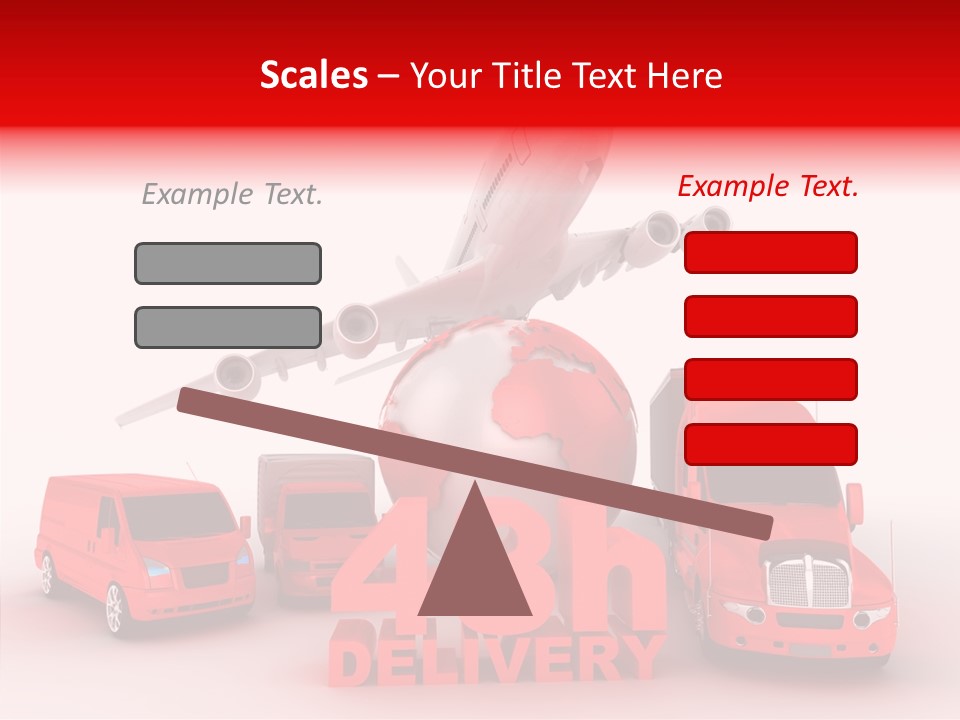 Truck Industry Planet PowerPoint Template