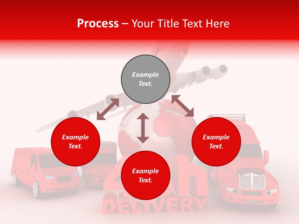 Truck Industry Planet PowerPoint Template