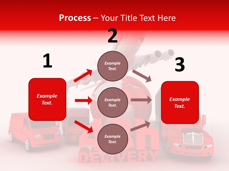 Truck Industry Planet PowerPoint Template