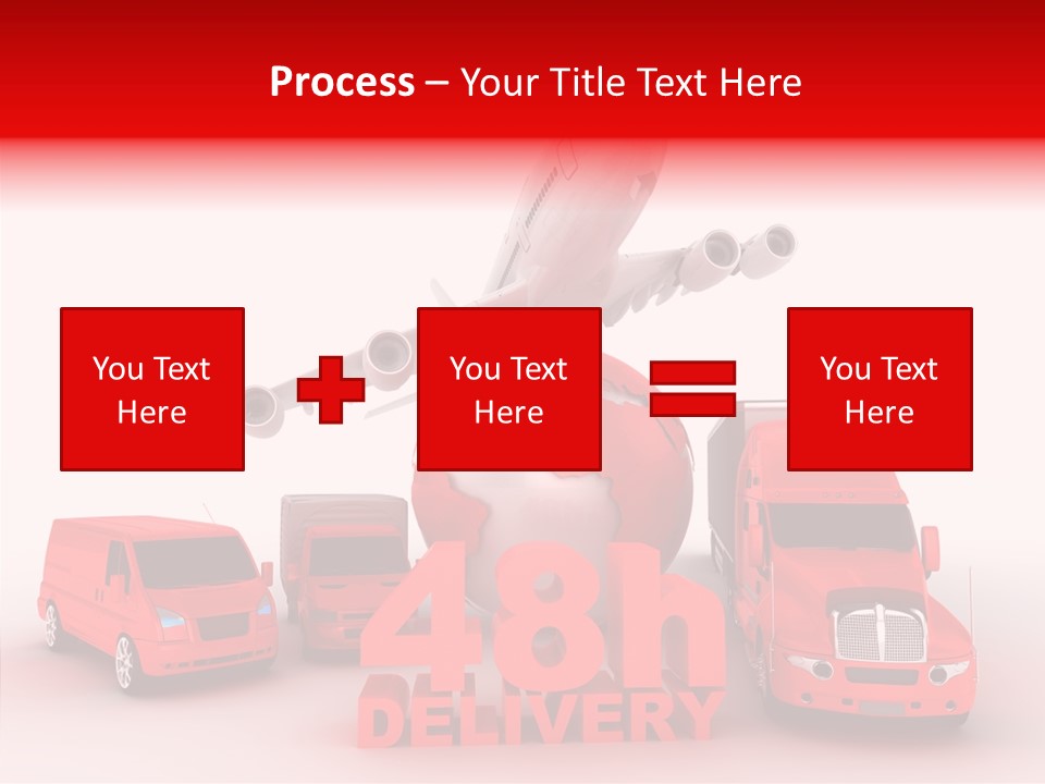 Truck Industry Planet PowerPoint Template