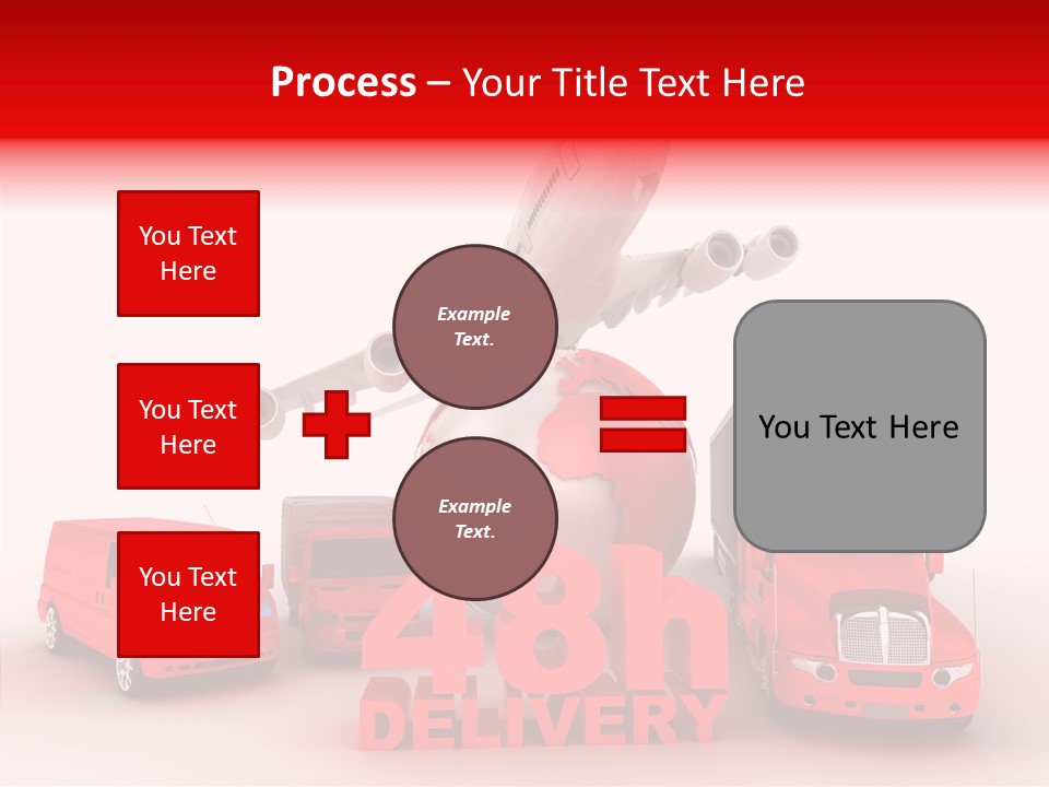 Truck Industry Planet PowerPoint Template
