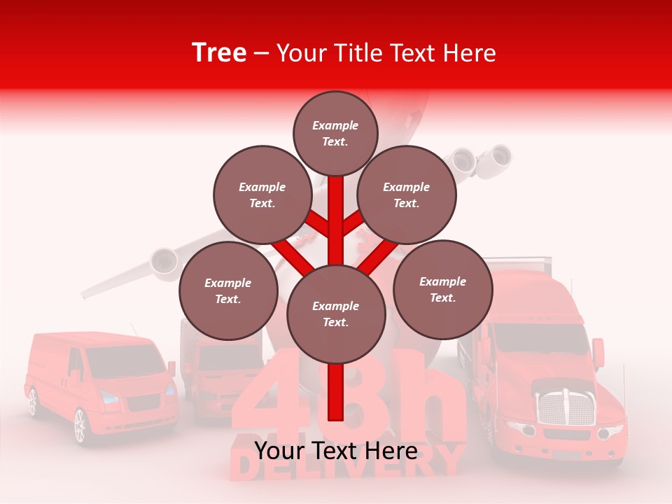 Truck Industry Planet PowerPoint Template