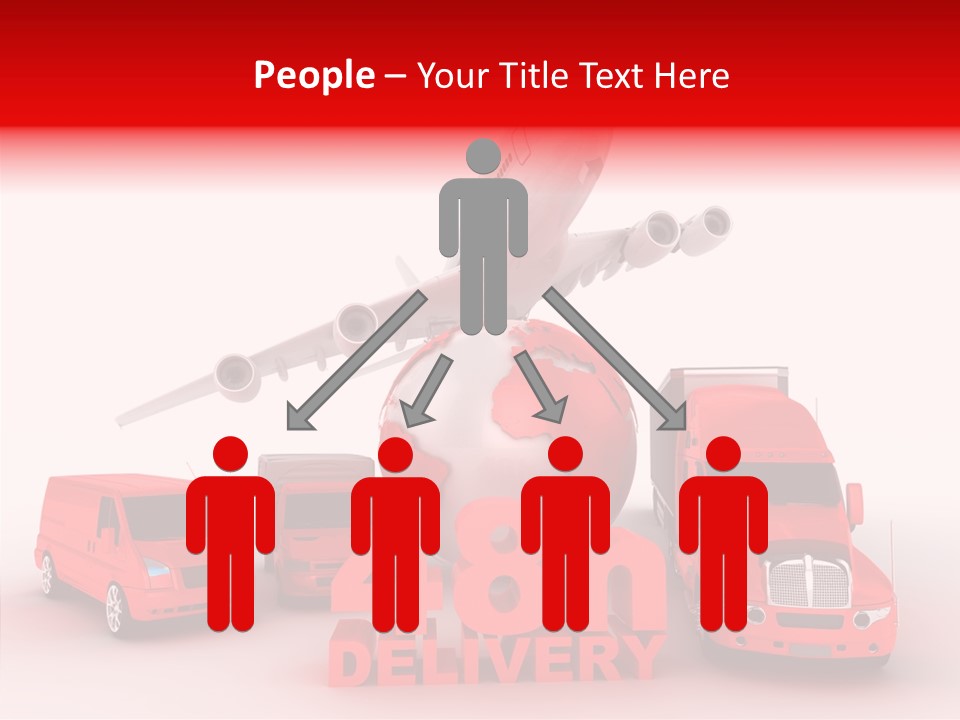 Truck Industry Planet PowerPoint Template