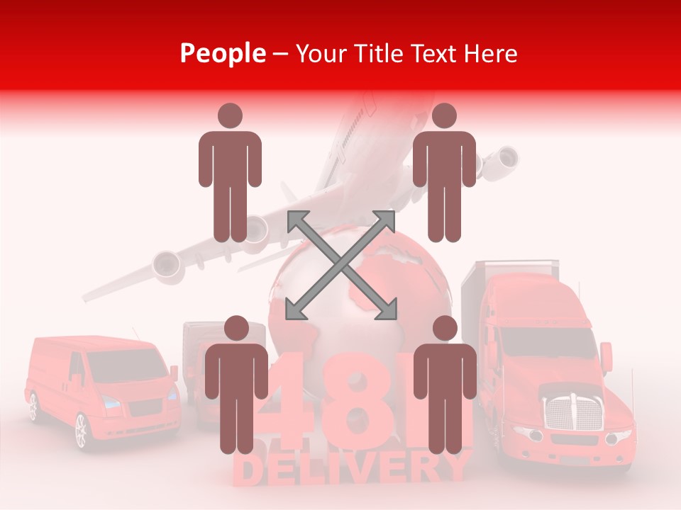 Truck Industry Planet PowerPoint Template