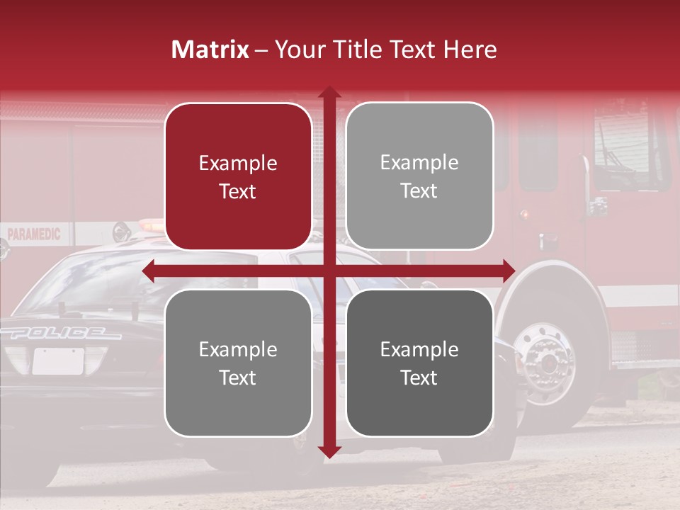 Patrol Firefighter Government PowerPoint Template