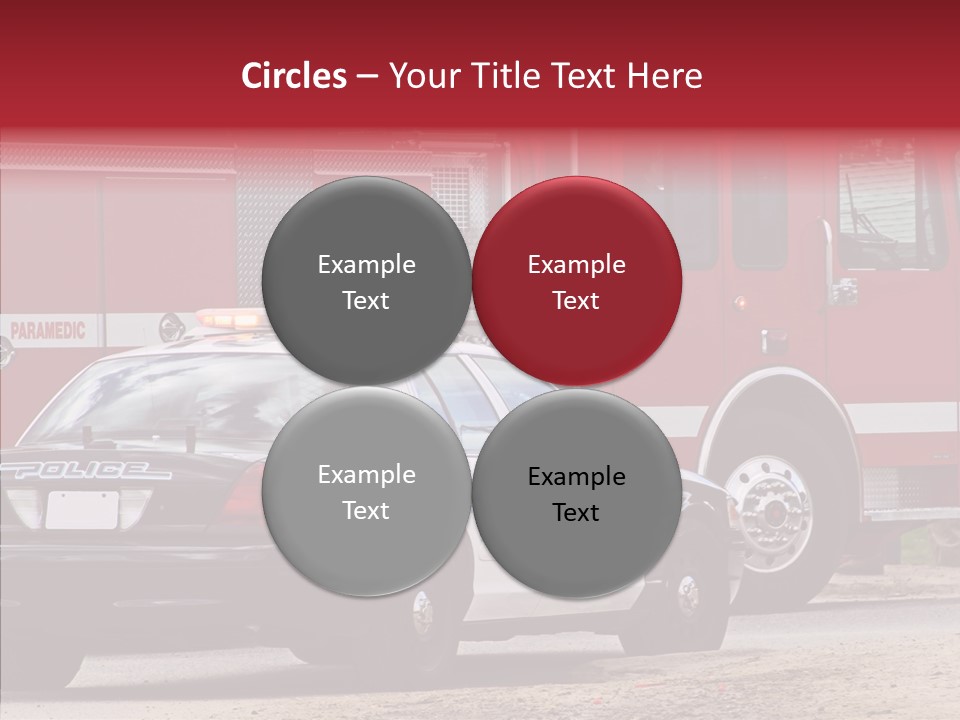 Patrol Firefighter Government PowerPoint Template