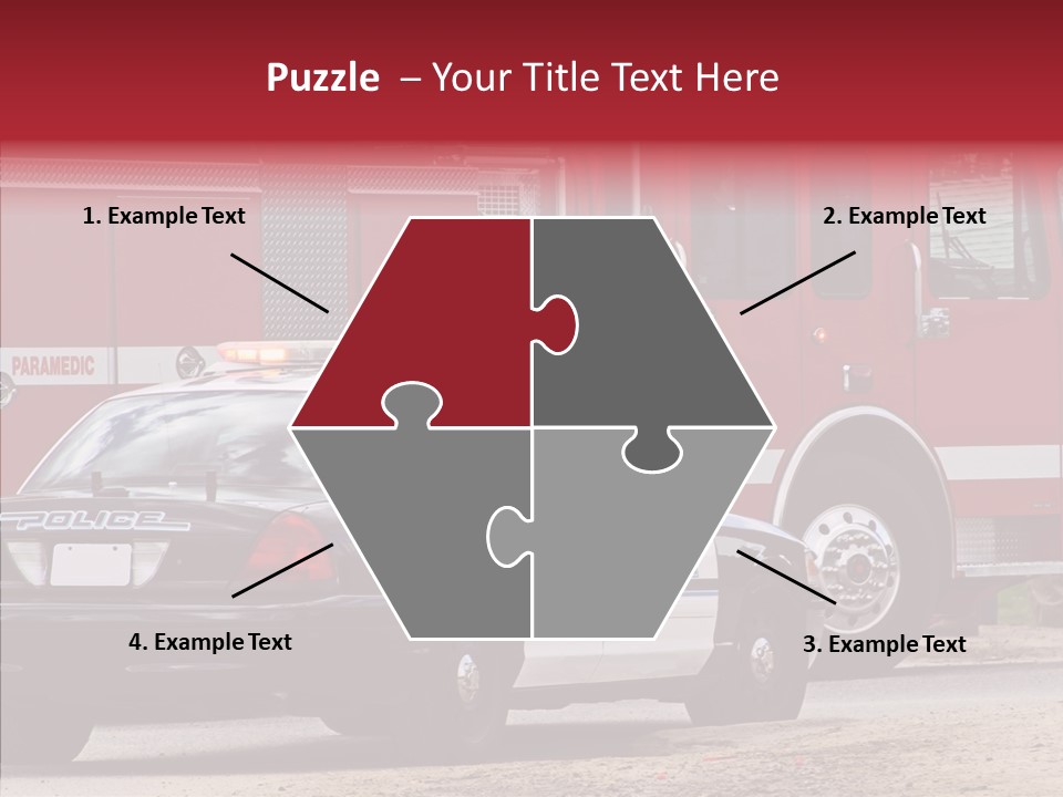 Patrol Firefighter Government PowerPoint Template