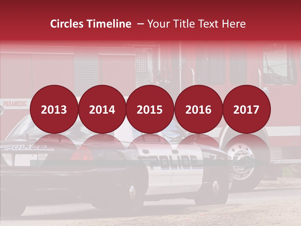 Patrol Firefighter Government PowerPoint Template