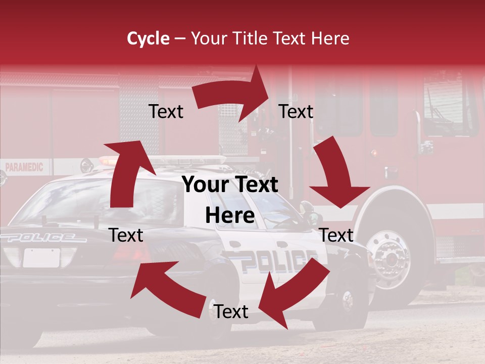 Patrol Firefighter Government PowerPoint Template