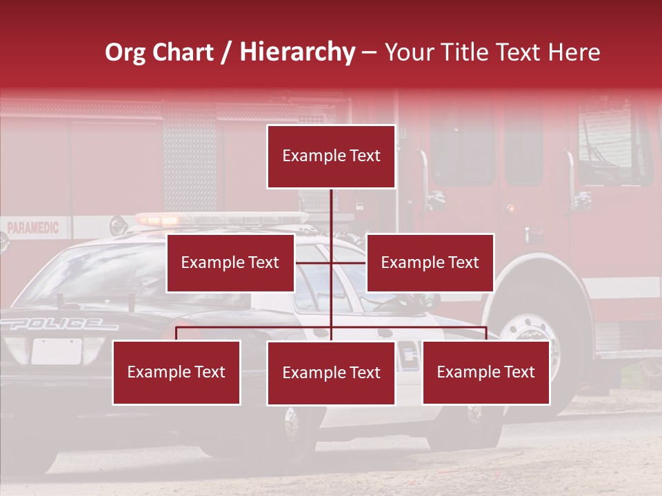 Patrol Firefighter Government PowerPoint Template