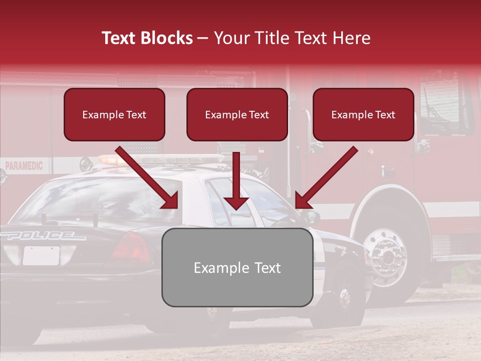 Patrol Firefighter Government PowerPoint Template