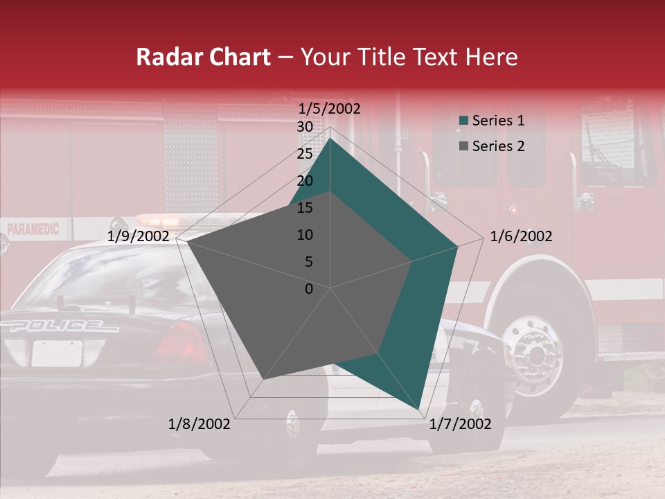 Patrol Firefighter Government PowerPoint Template